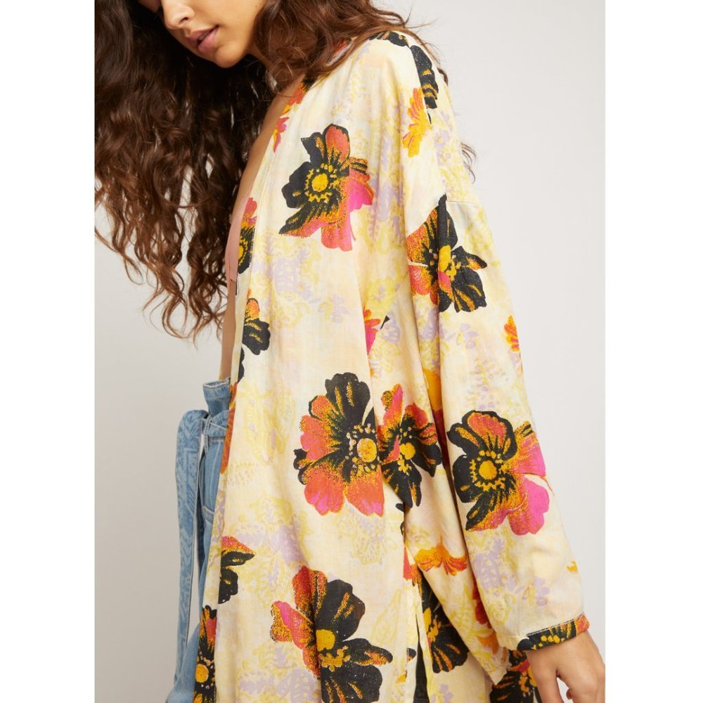 Free People Jorja Duster Multi Combo - Picture 2 of 6